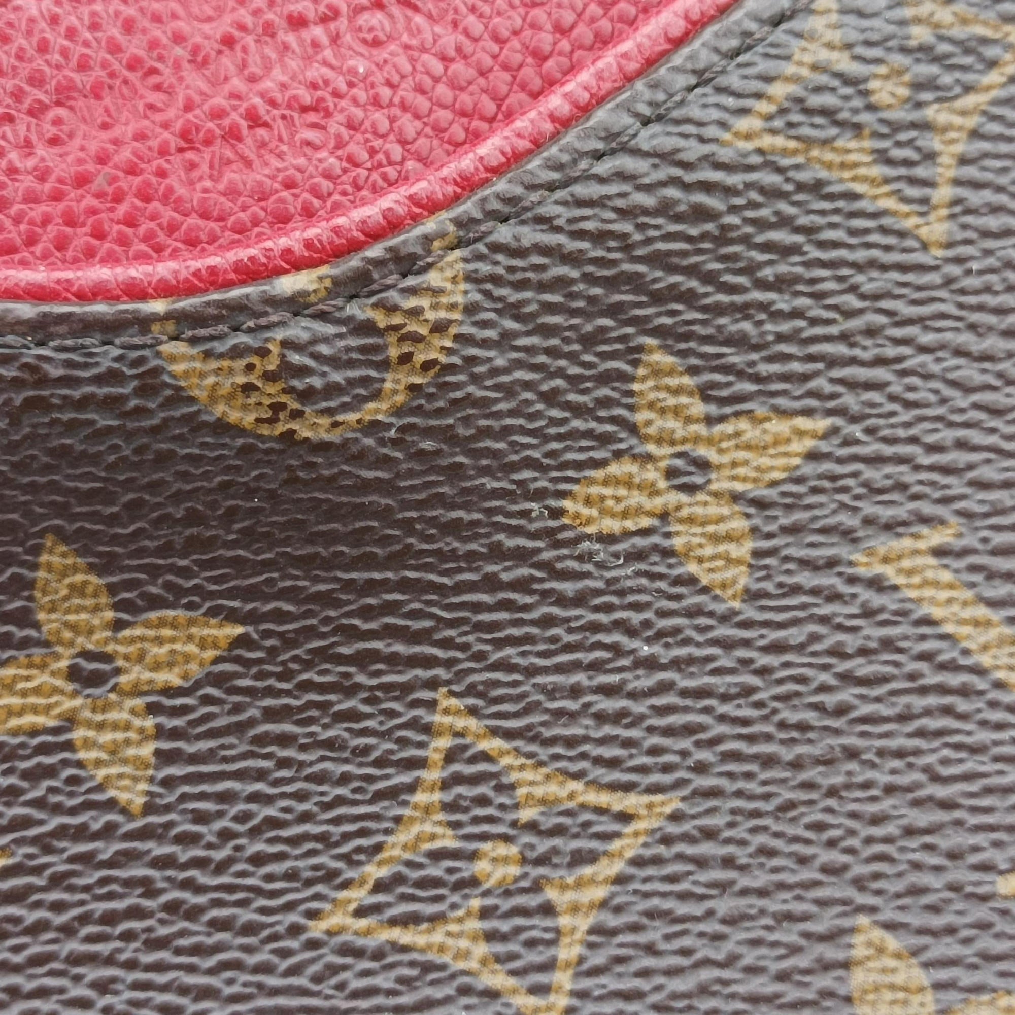 PALLAS Clutch brown×CERISE Monogram Canvas×calf leather M41638 CA0198パラス クラッチ モノグラム/ブラウン×スリーズ モノグラムキャンバス×カーフレザー M41638 CA0198