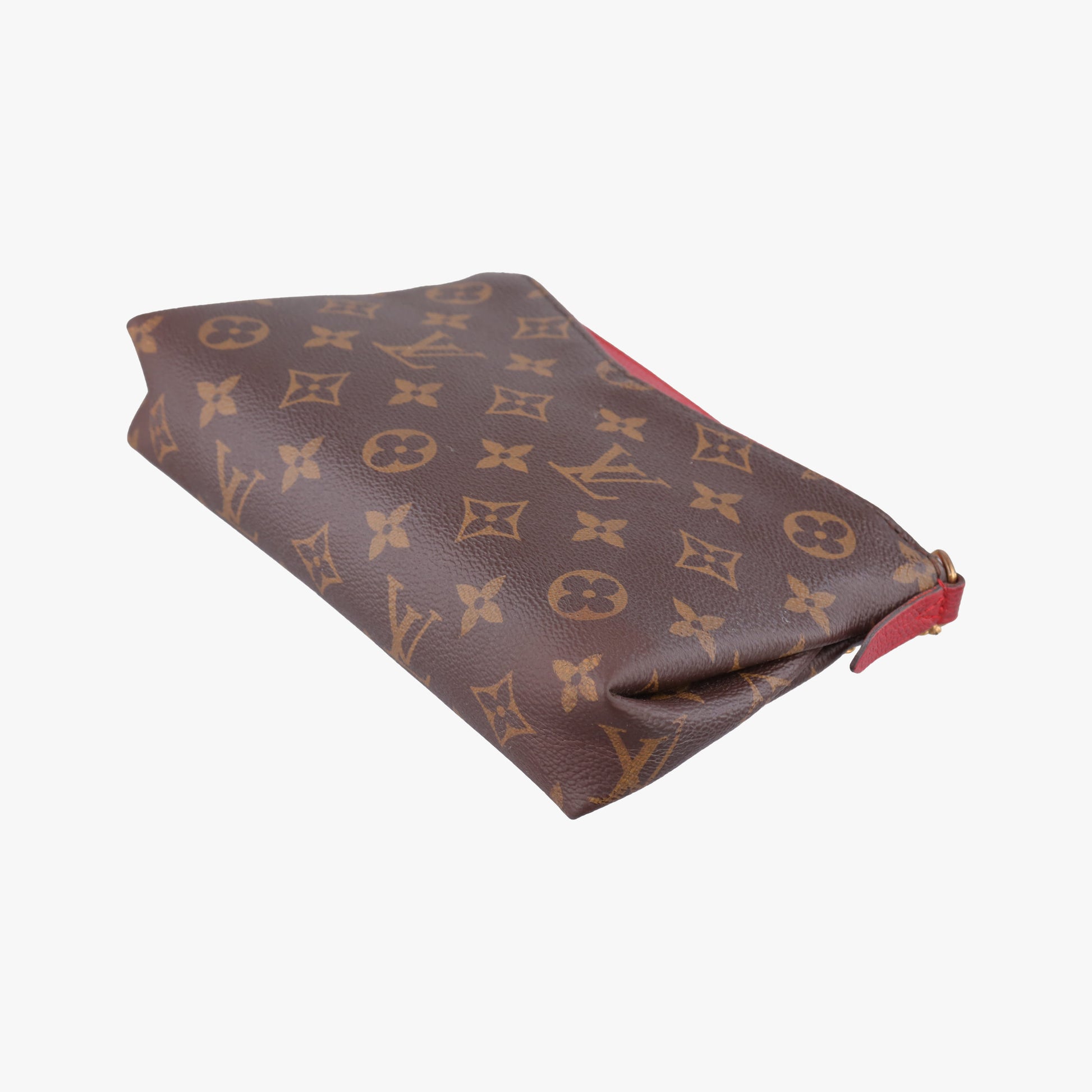 PALLAS Clutch brown×CERISE Monogram Canvas×calf leather M41638 CA0198パラス クラッチ モノグラム/ブラウン×スリーズ モノグラムキャンバス×カーフレザー M41638 CA0198