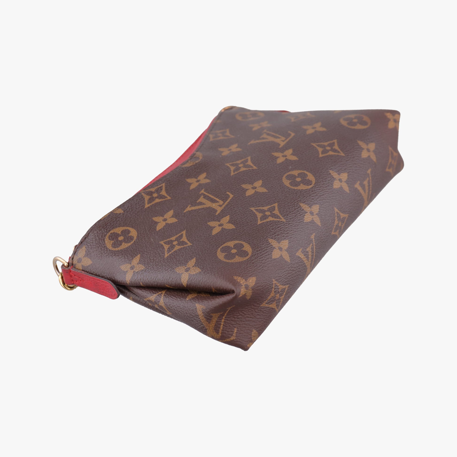 PALLAS Clutch brown×CERISE Monogram Canvas×calf leather M41638 CA0198パラス クラッチ モノグラム/ブラウン×スリーズ モノグラムキャンバス×カーフレザー M41638 CA0198