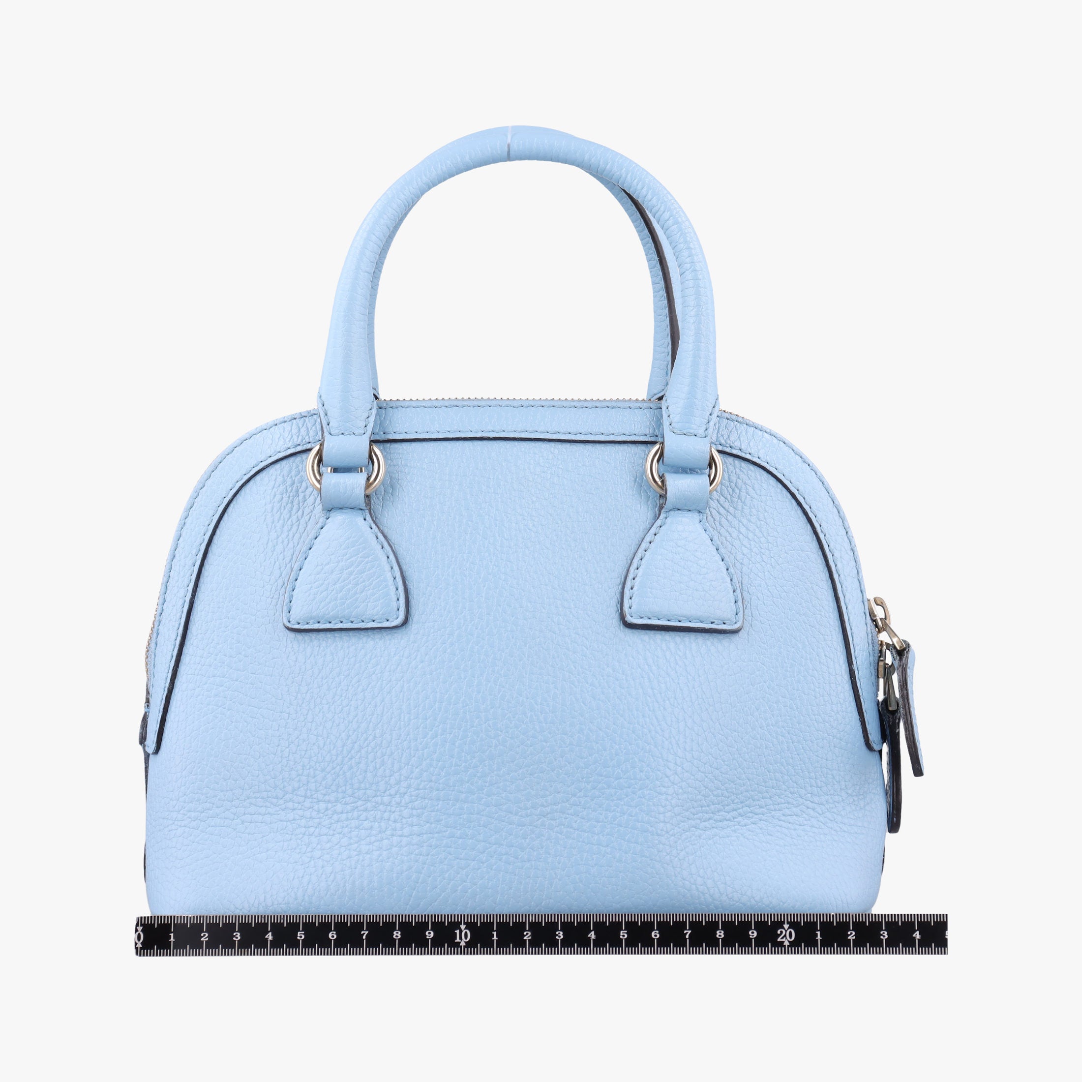 Interlocking G charm Dome Blue Leather 449661 Lot number unknownインターロッキングG チャーム ドーム ブルー レザー 449661 製番不明