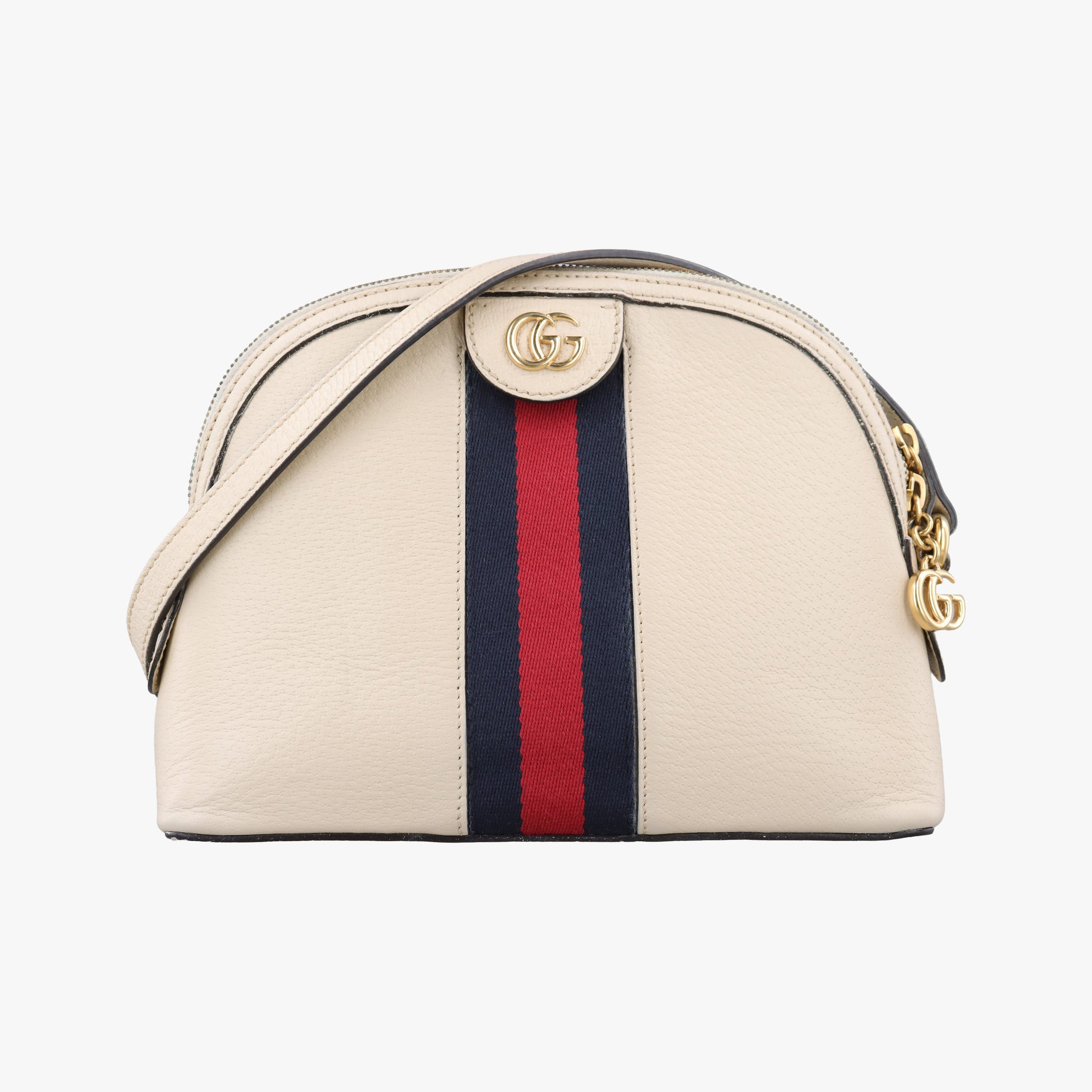Ophidia White×Navy×Red Leather 499621 E029449909オフィディア ホワイト×ネイビー×レッド レザー 499621 E029449909