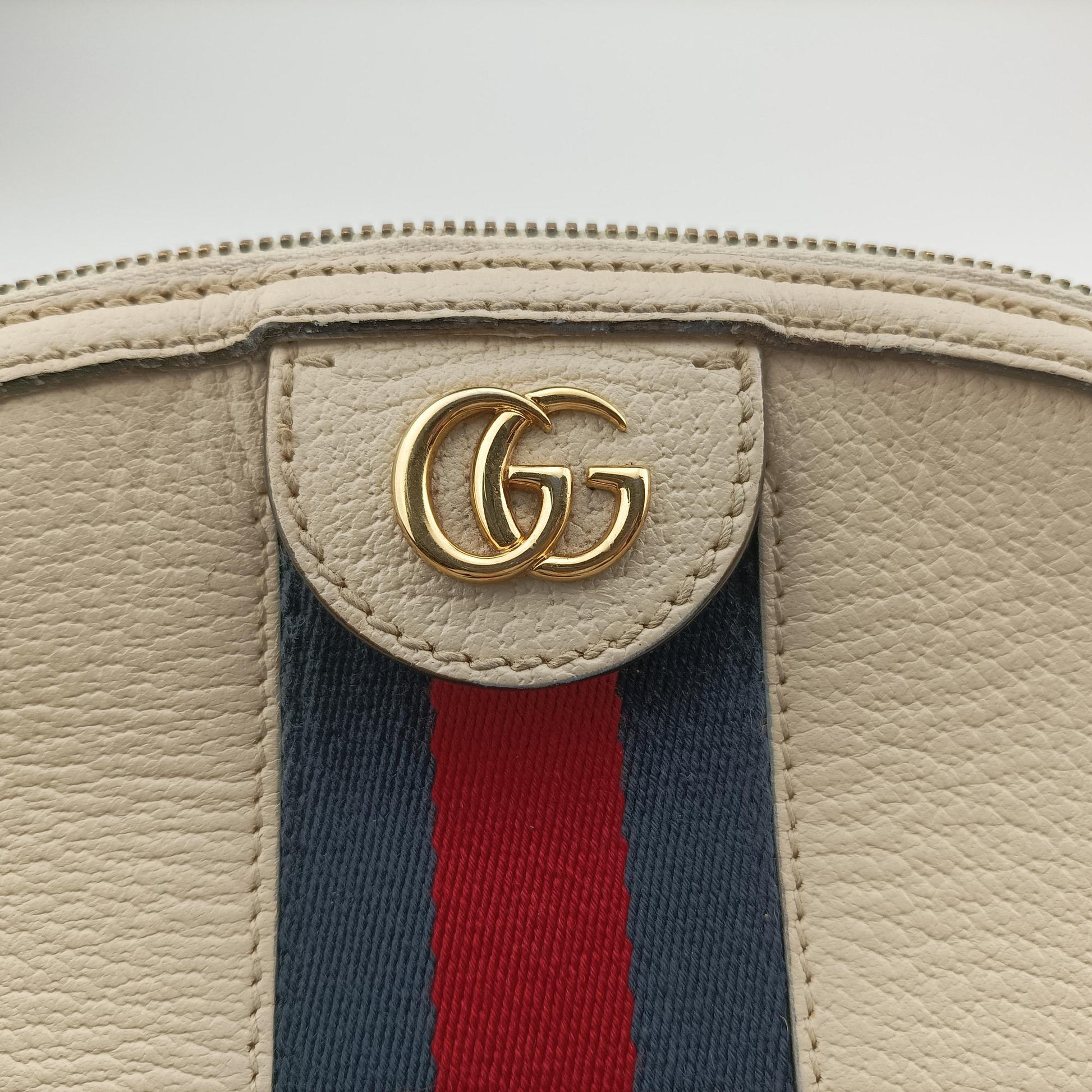 Ophidia White×Navy×Red Leather 499621 E029449909オフィディア ホワイト×ネイビー×レッド レザー 499621 E029449909