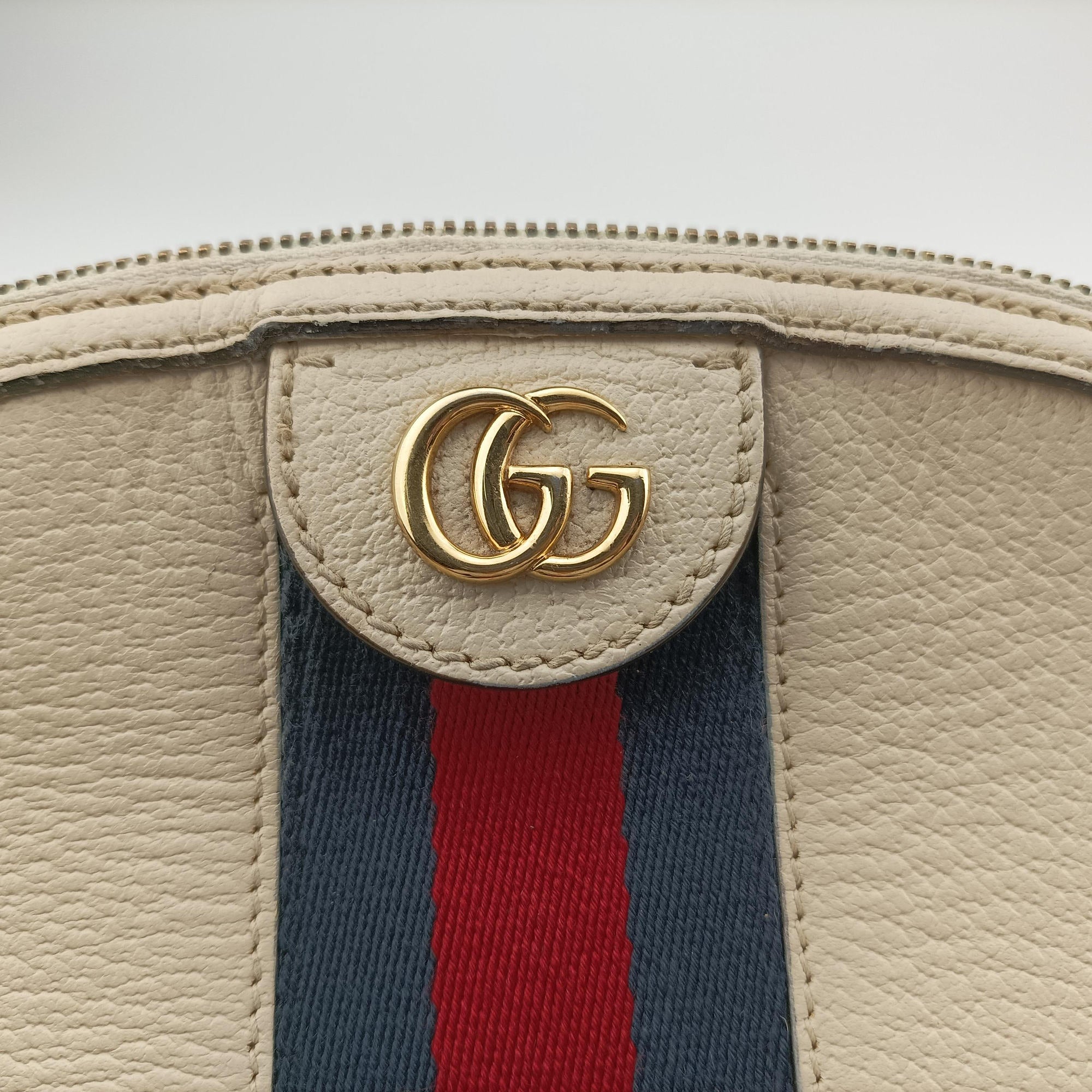 Ophidia White×Navy×Red Leather 499621 E029449909オフィディア ホワイト×ネイビー×レッド レザー 499621 E029449909