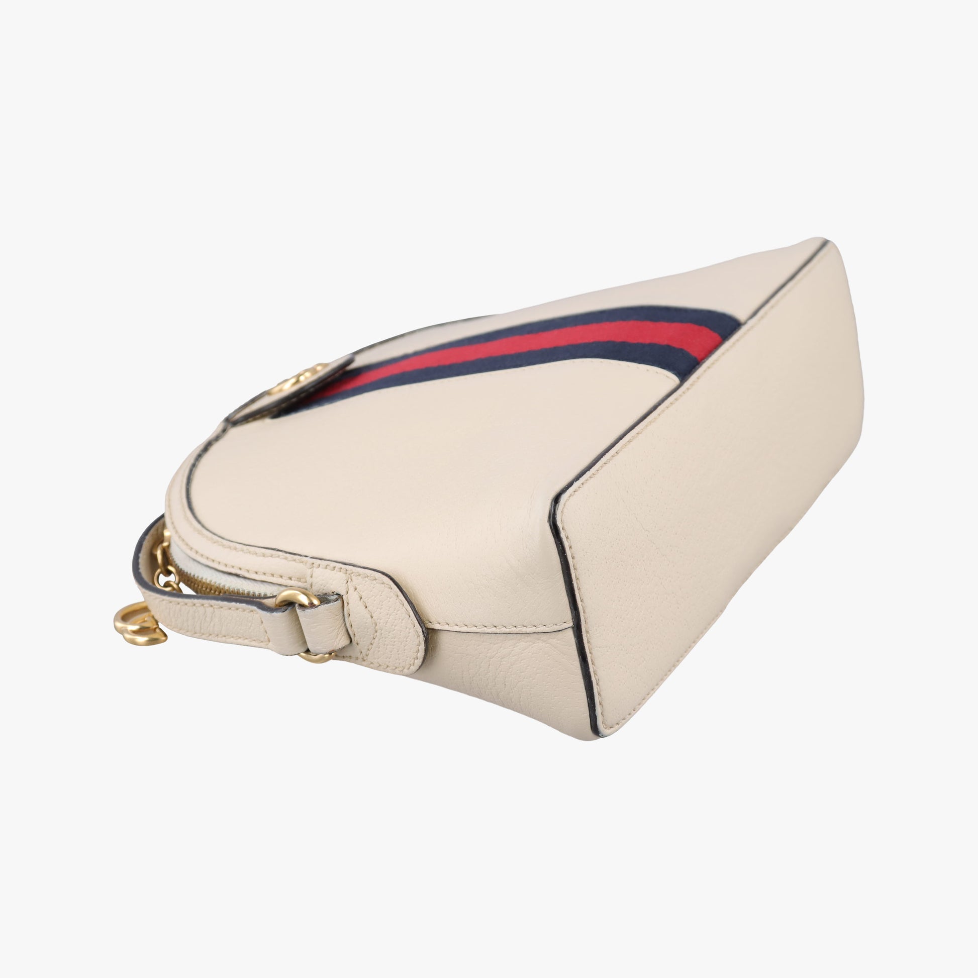 Ophidia White×Navy×Red Leather 499621 E029449909オフィディア ホワイト×ネイビー×レッド レザー 499621 E029449909