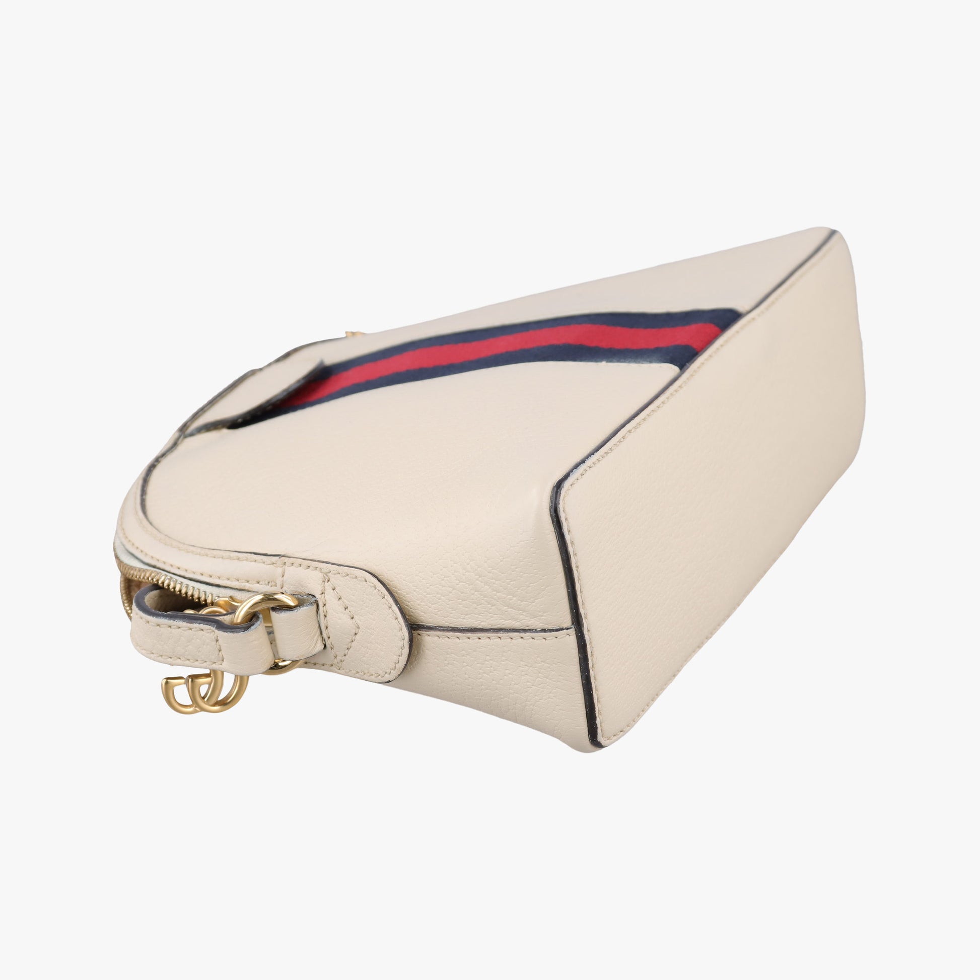 Ophidia White×Navy×Red Leather 499621 E029449909オフィディア ホワイト×ネイビー×レッド レザー 499621 E029449909