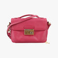 Sound Satchel Pink SAFFIANO Leather BT0960 117サウンド サッチェル ピンク サフィアーノレザー BT0960 117