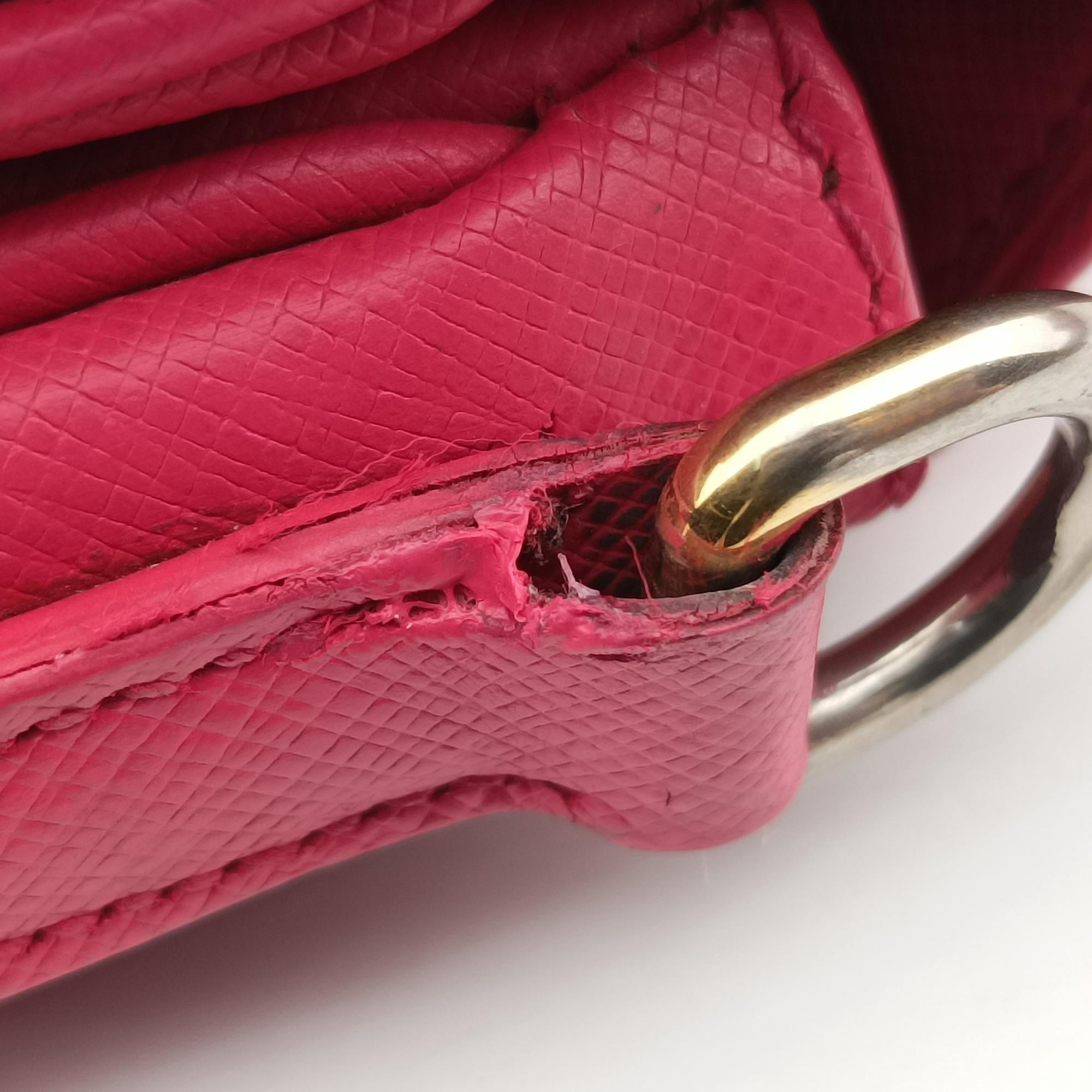 Sound Satchel Pink SAFFIANO Leather BT0960 117サウンド サッチェル ピンク サフィアーノレザー BT0960 117
