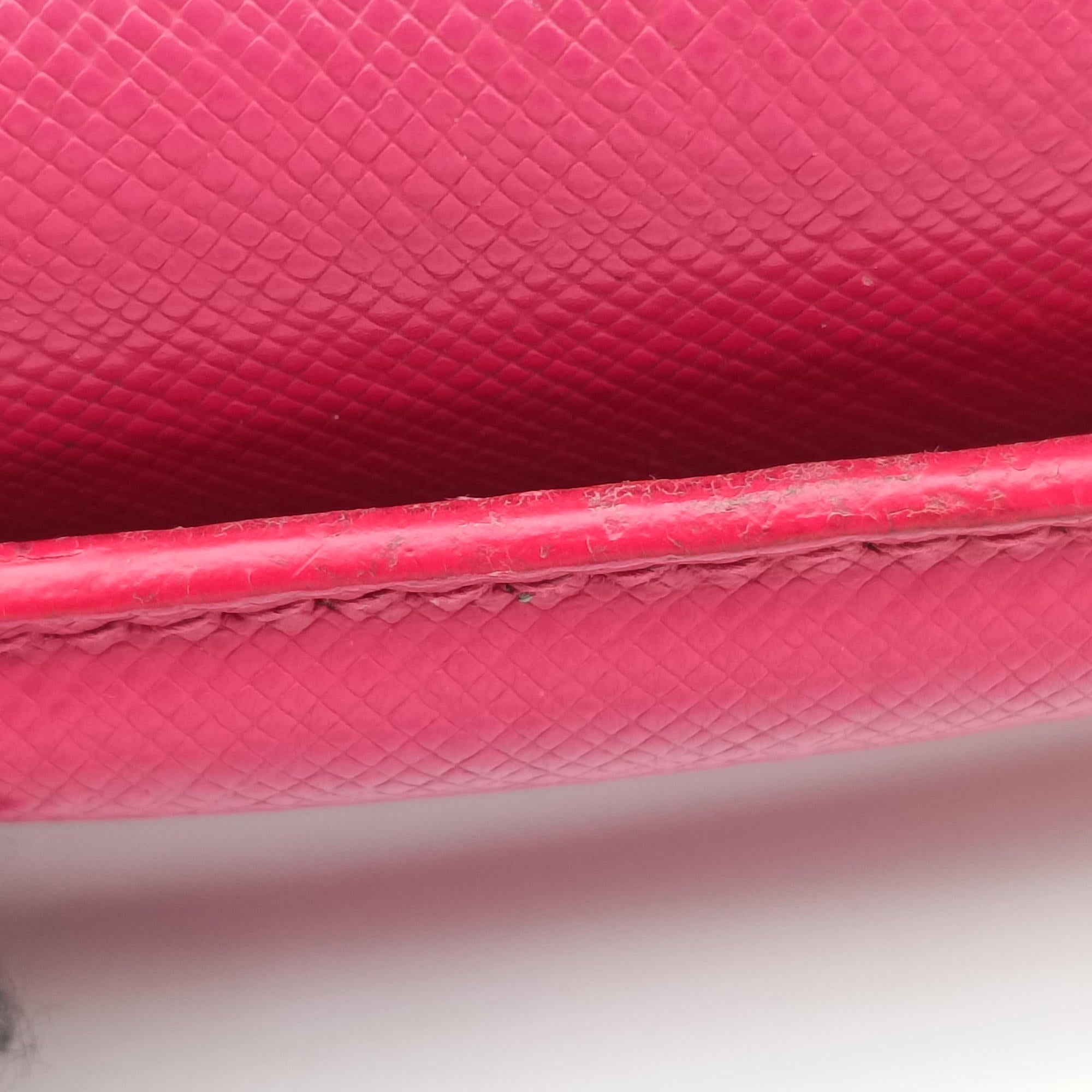 Sound Satchel Pink SAFFIANO Leather BT0960 117サウンド サッチェル ピンク サフィアーノレザー BT0960 117