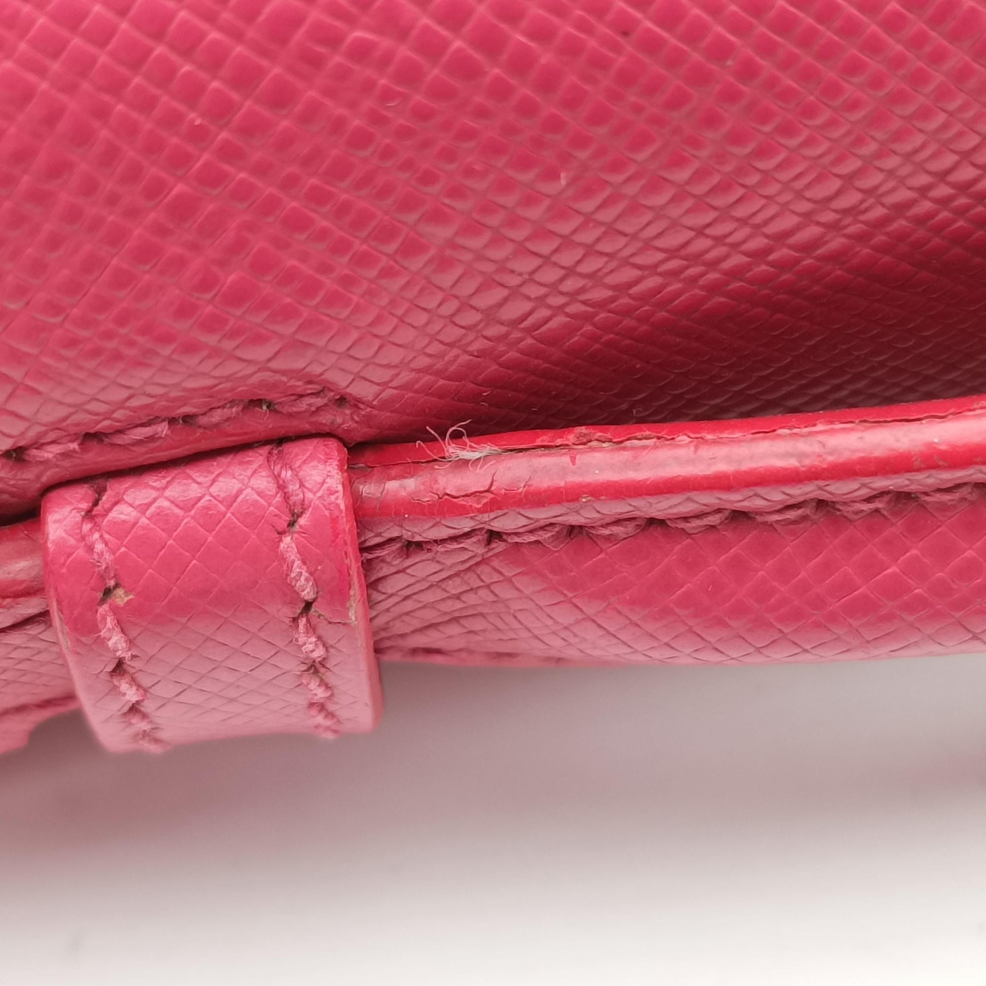 Sound Satchel Pink SAFFIANO Leather BT0960 117サウンド サッチェル ピンク サフィアーノレザー BT0960 117
