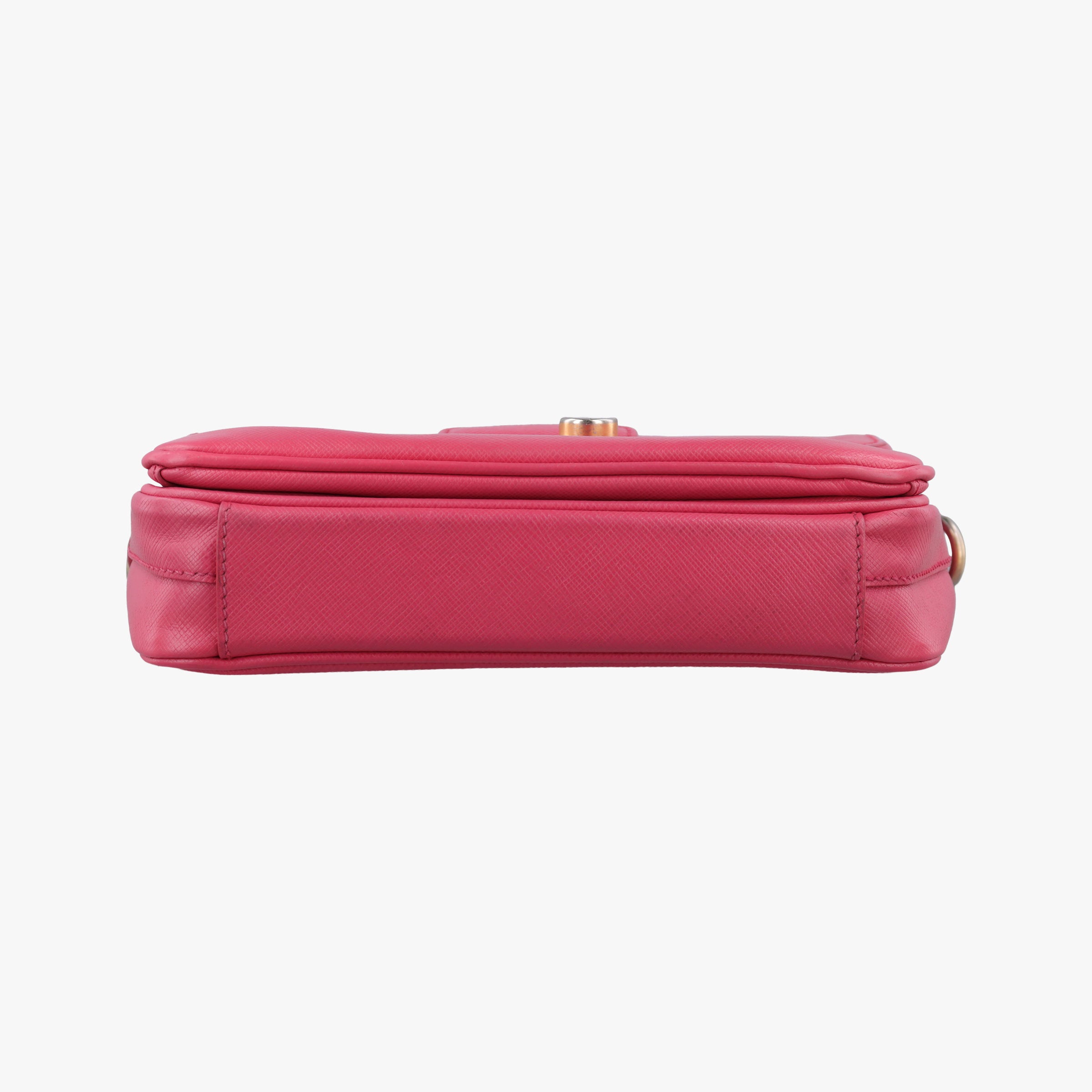 Sound Satchel Pink SAFFIANO Leather BT0960 117サウンド サッチェル ピンク サフィアーノレザー BT0960 117
