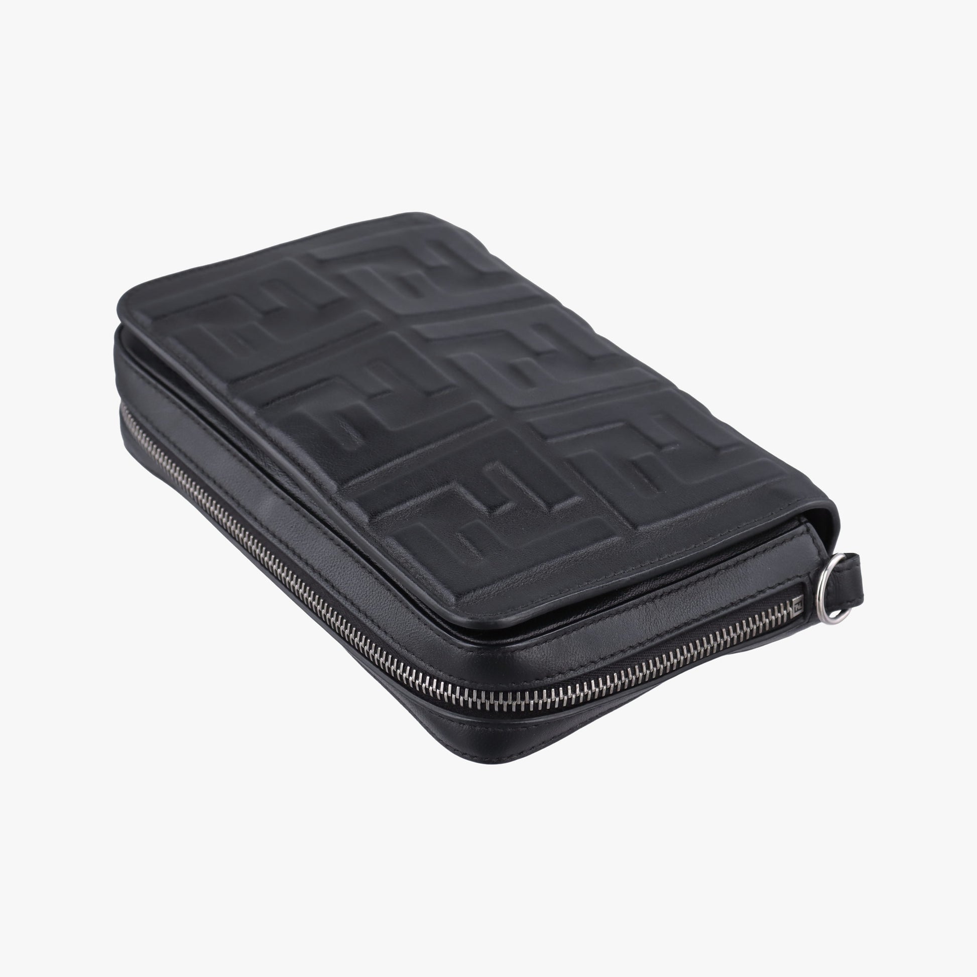 FF logo Black Leather 7M0299 7M0299 A72V 208-0501FFロゴ ブラック レザー 7M0299 7M0299 A72V 208-0501