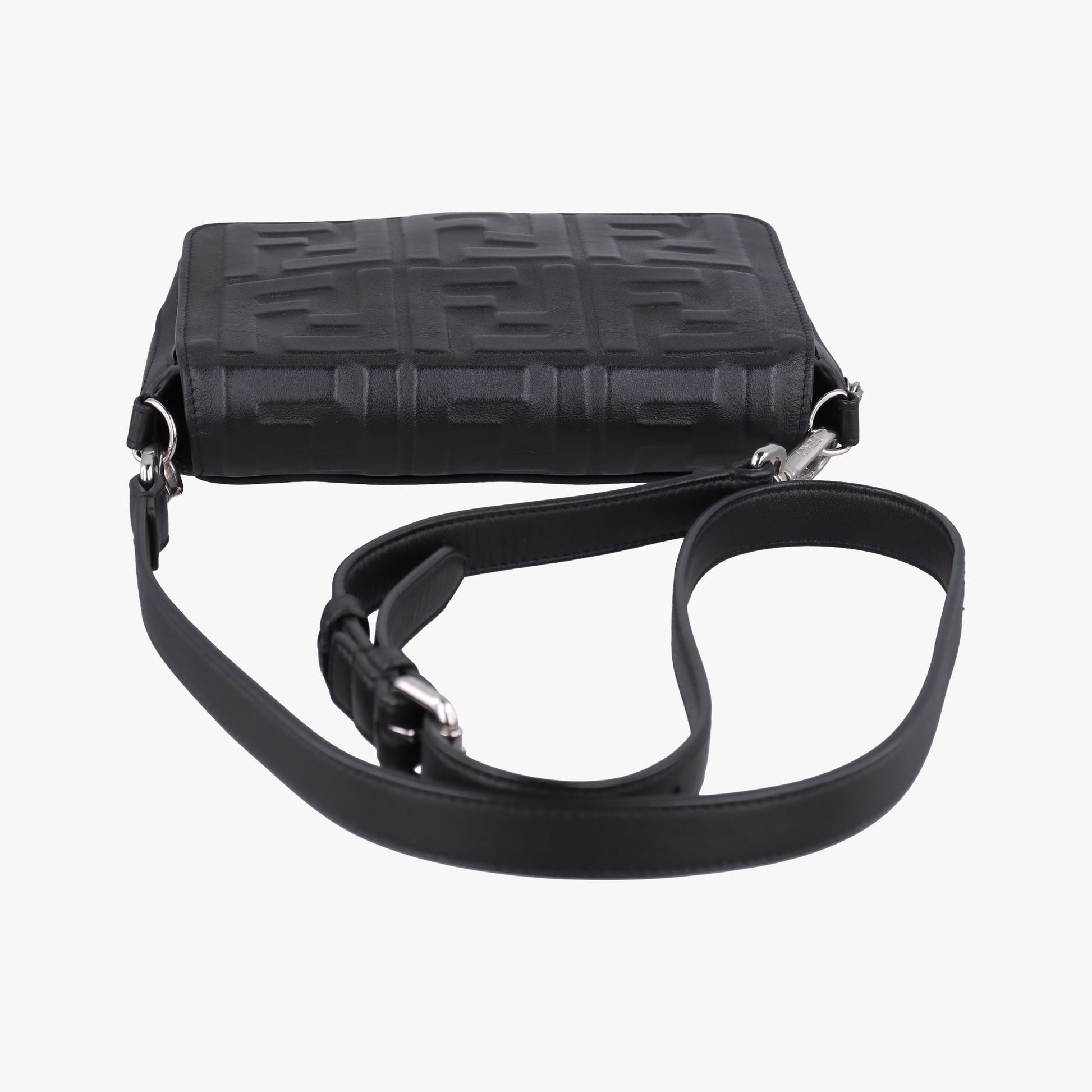 FF logo Black Leather 7M0299 7M0299 A72V 208-0501FFロゴ ブラック レザー 7M0299 7M0299 A72V 208-0501