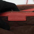 NODINI Intrecciato Red lambskin B02037527Zノディーニ イントレチャート レッド ラムスキン B02037527Z