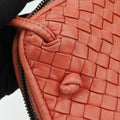 NODINI Intrecciato Red lambskin B02037527Zノディーニ イントレチャート レッド ラムスキン B02037527Z