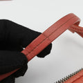 NODINI Intrecciato Red lambskin B02037527Zノディーニ イントレチャート レッド ラムスキン B02037527Z