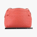 NODINI Intrecciato Red lambskin B02037527Zノディーニ イントレチャート レッド ラムスキン B02037527Z