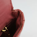 lock Fuoco Sound Top Handle Pink orange SAFFIANO Leather BT0963 31/Eロック フオコ サウンドトップハンドル ピンクオレンジ サフィアーノレザー BT0963 31/E
