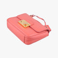 lock Fuoco Sound Top Handle Pink orange SAFFIANO Leather BT0963 31/Eロック フオコ サウンドトップハンドル ピンクオレンジ サフィアーノレザー BT0963 31/E
