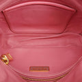 lock Fuoco Sound Top Handle Pink orange SAFFIANO Leather BT0963 31/Eロック フオコ サウンドトップハンドル ピンクオレンジ サフィアーノレザー BT0963 31/E
