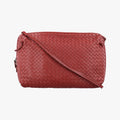 NODINI Intrecciato Red lambskin B02112396Nノディーニ イントレチャート レッド ラムスキン B02112396N