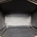 Luggage Mini Shopper Beige×Black×brown Suede × leather F-ZP-0142ラゲージミニショッパー ベージュ×ブラック×ブラウン スエード×レザー F-ZP-0142