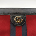 Ophidia Red×Black Suede×Patent 503877 D024101566オフィディア レッド×ブラック スエード×パテント 503877 D024101566