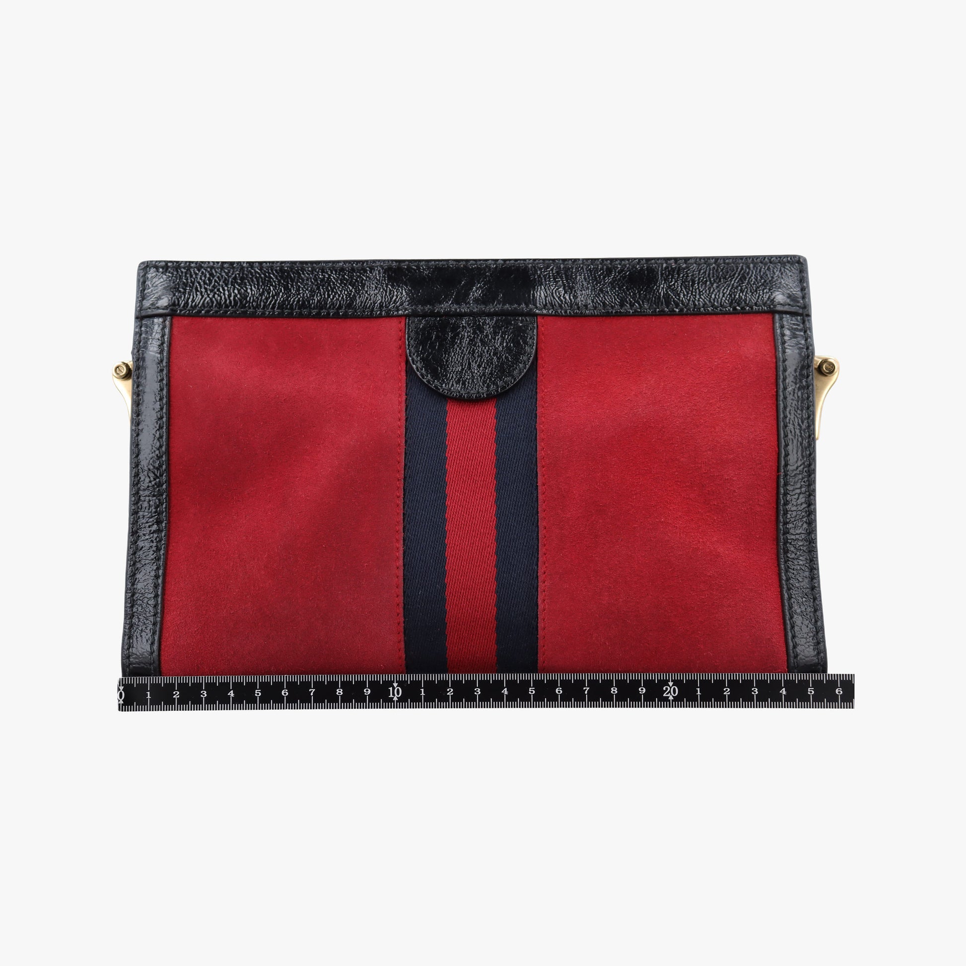 Ophidia Red×Black Suede×Patent 503877 D024101566オフィディア レッド×ブラック スエード×パテント 503877 D024101566