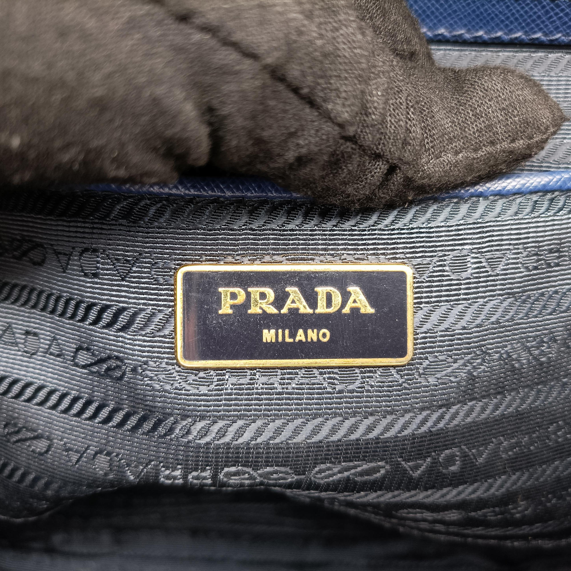 Galleria Blue SAFFIANO Leather BN2274 180ガレリア ブルー サフィアーノレザー BN2274 180