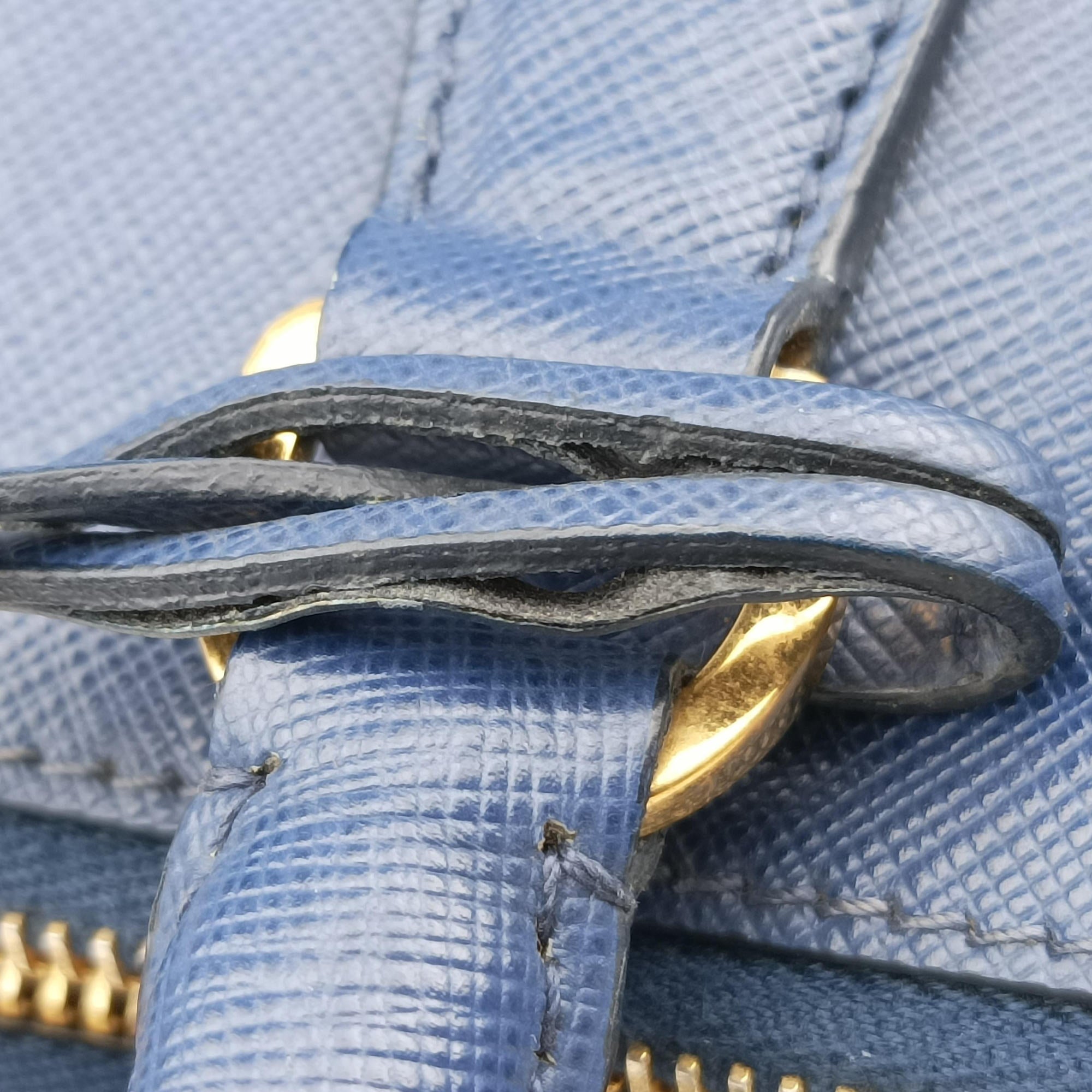 Galleria Blue SAFFIANO Leather BN2274 180ガレリア ブルー サフィアーノレザー BN2274 180