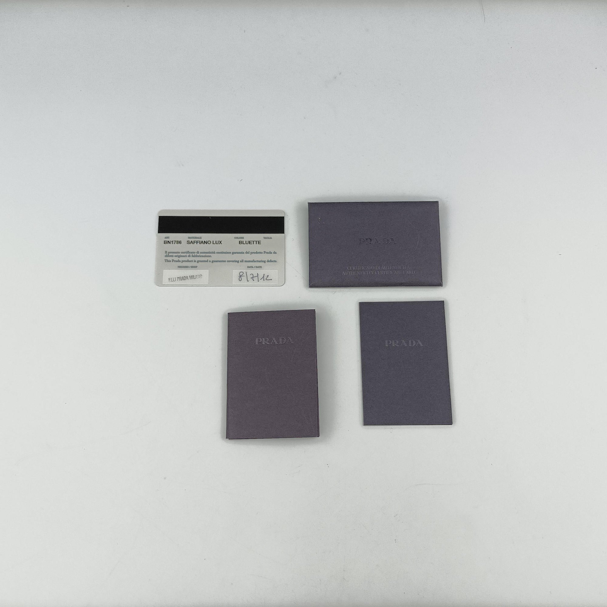 Galleria Blue SAFFIANO Leather BN2274 180ガレリア ブルー サフィアーノレザー BN2274 180
