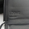 Heel Small Black Leather 101931ヒールポーチ スモール ブラック レザー 101931