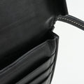 Heel Small Black Leather 101931ヒールポーチ スモール ブラック レザー 101931