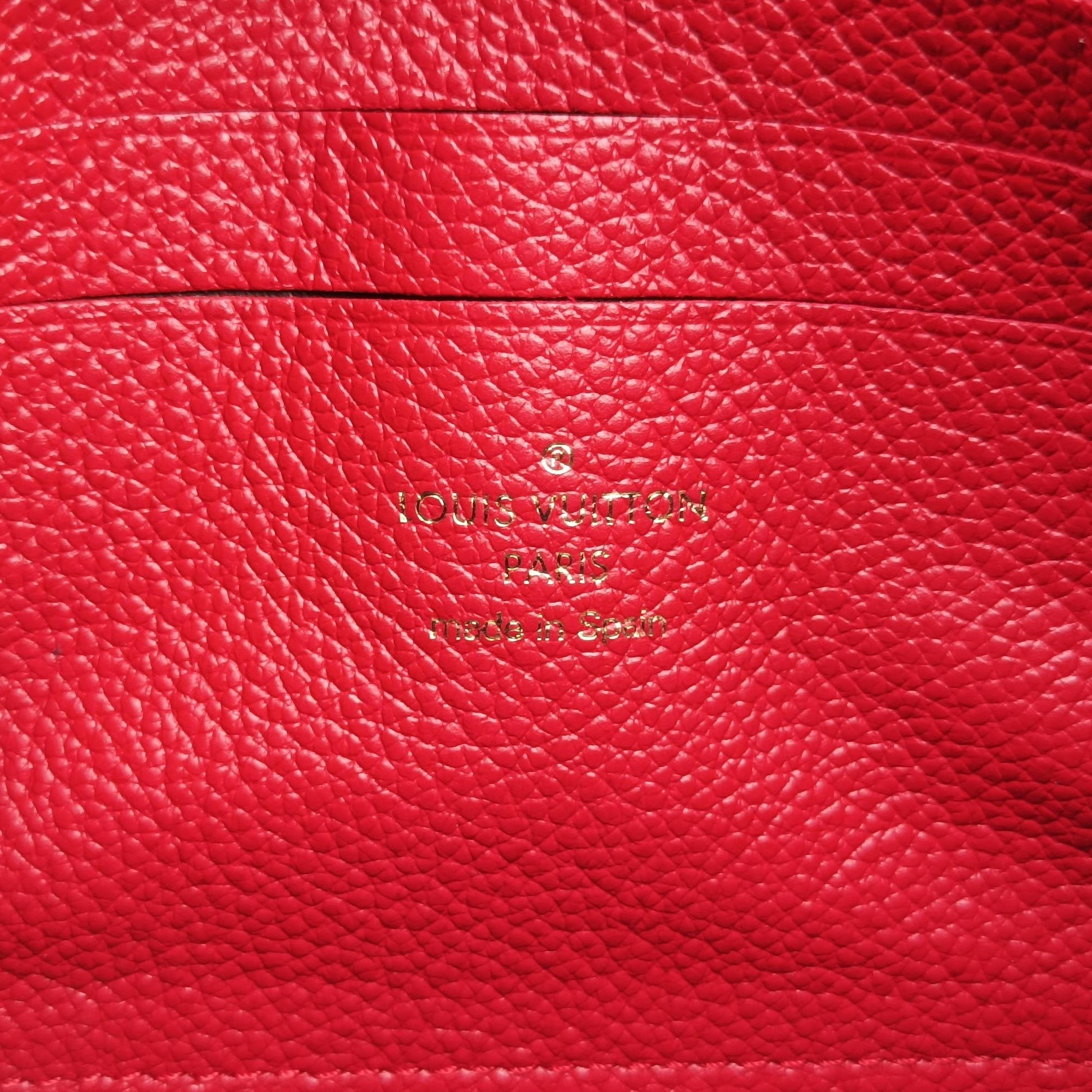 Pochette Double Zip Chain Marine Rouge×Navy Monogram Empreinte M63916 GI3198ポシェット ドゥーブル ジップ チェーン マリーヌルージュ×ネイビー モノグラム アンプラント M63916 GI3198