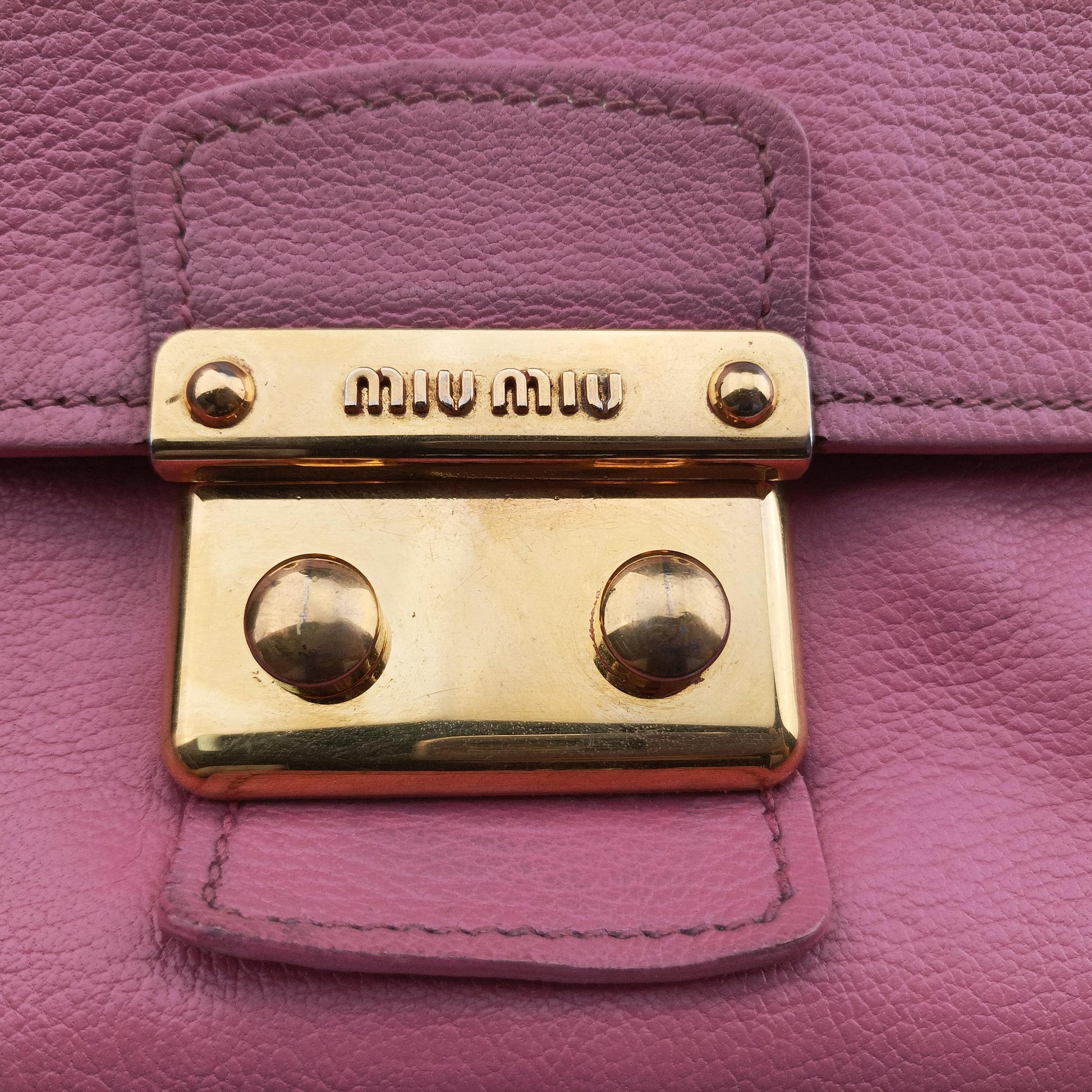 lock Fuoco Sound Top Handle Pink SAFFIANO Leather BT0963 25ロック フオコ サウンドトップハンドル ピンク サフィアーノレザー BT0963 25