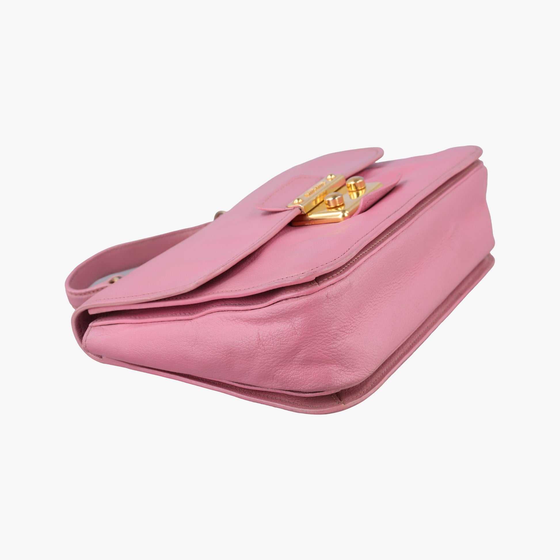 lock Fuoco Sound Top Handle Pink SAFFIANO Leather BT0963 25ロック フオコ サウンドトップハンドル ピンク サフィアーノレザー BT0963 25