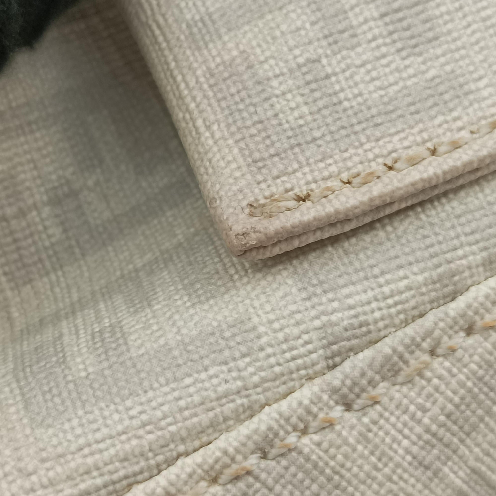 Baguette White PVC coated canvas 8BR180 2354/8BR180/YG1/098マンマバケット ホワイト PVCコーティングキャンバス 8BR180 2354/8BR180/YG1/098