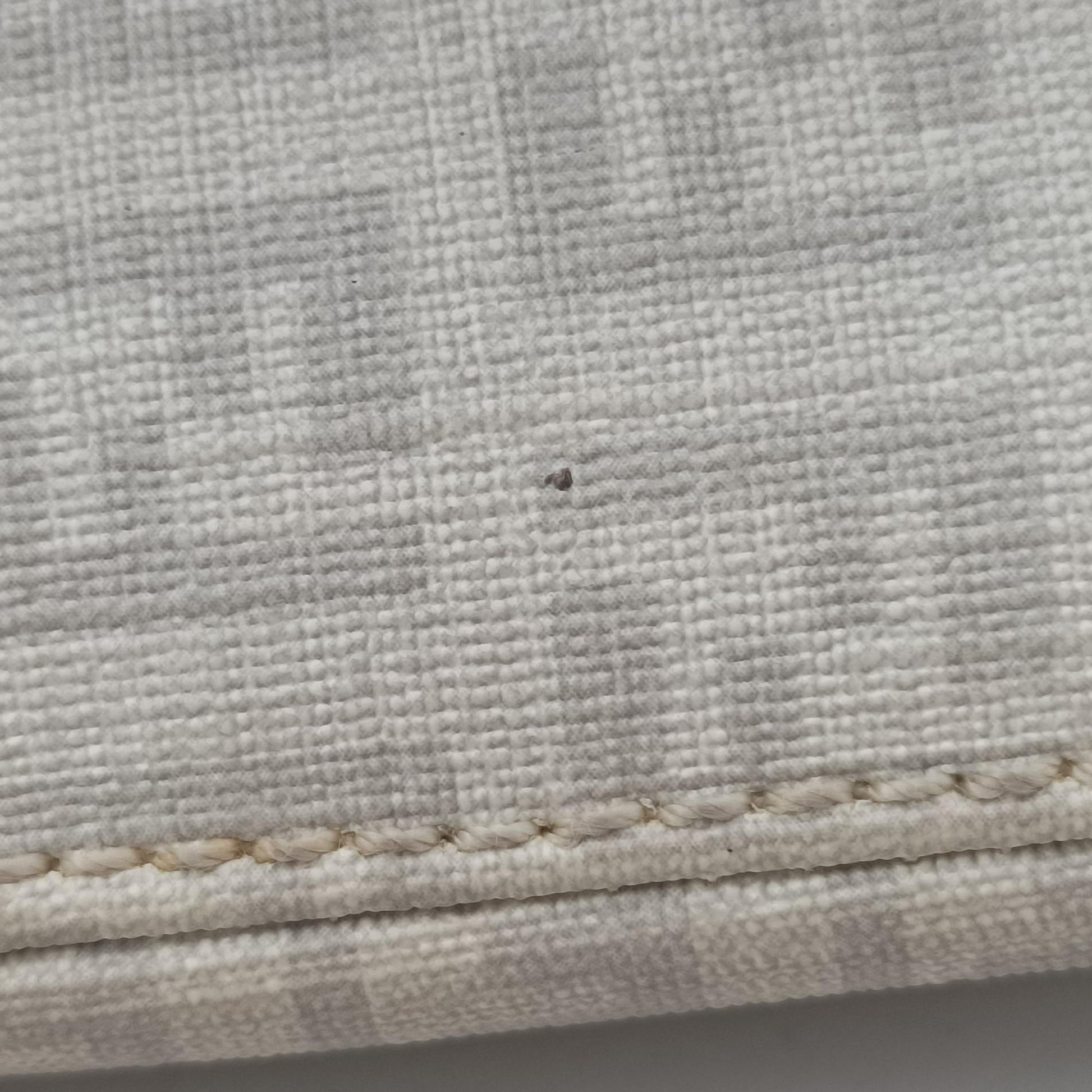 Baguette White PVC coated canvas 8BR180 2354/8BR180/YG1/098マンマバケット ホワイト PVCコーティングキャンバス 8BR180 2354/8BR180/YG1/098