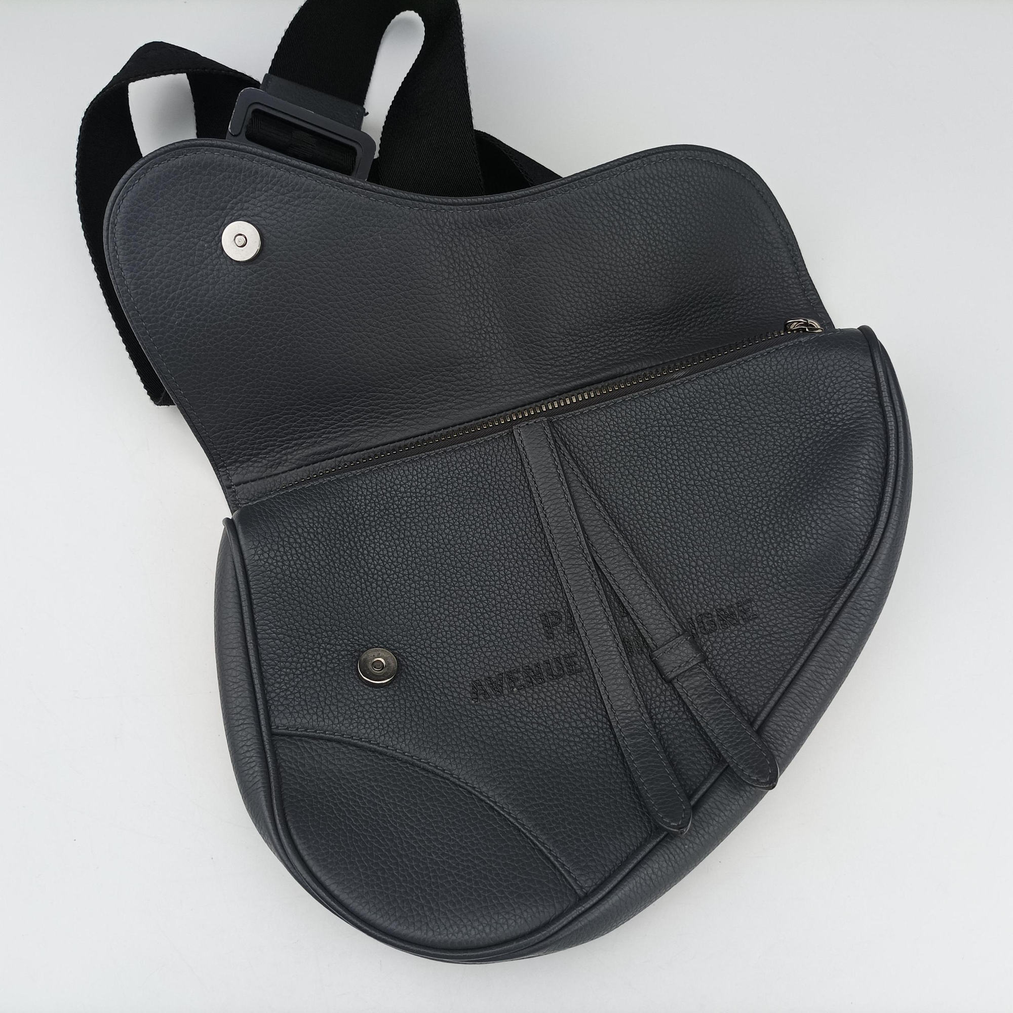 Saddle Grey leather 23-BO-0270サドル グレー レザー 23-BO-0270
