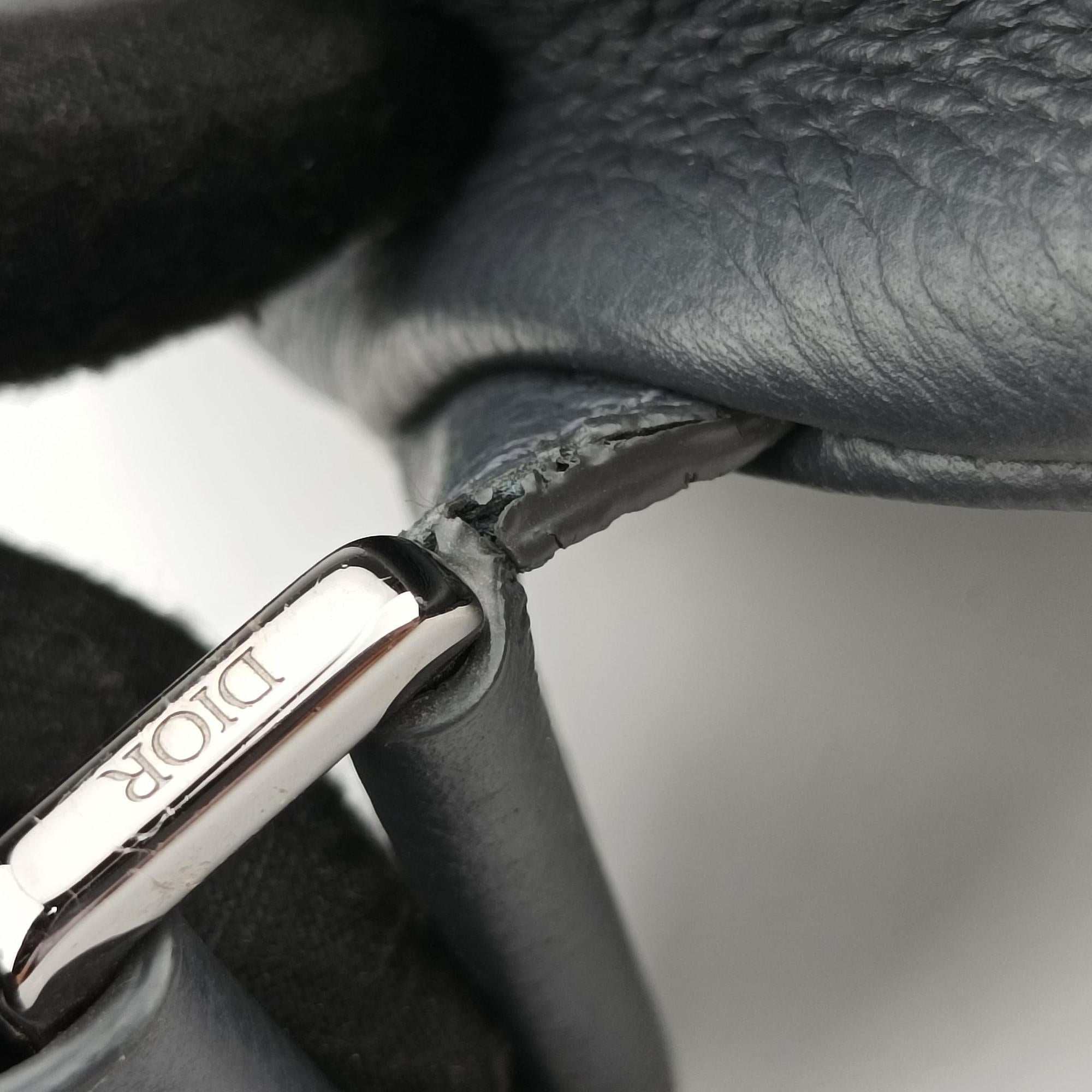 Saddle Grey leather 23-BO-0270サドル グレー レザー 23-BO-0270