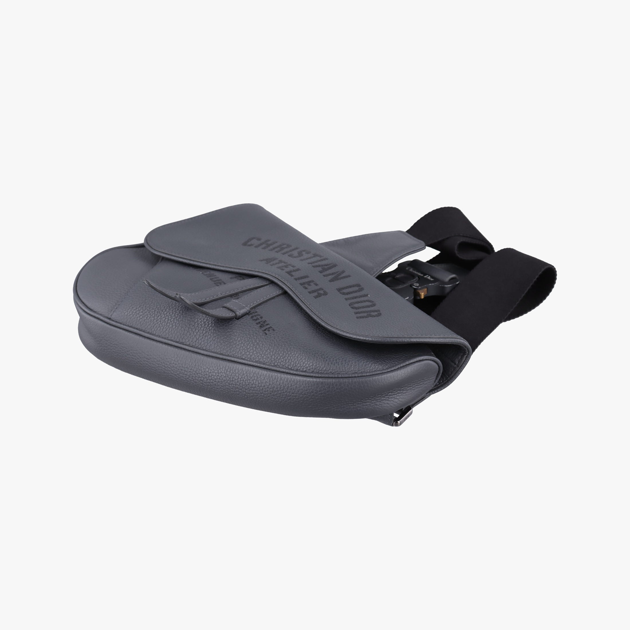 Saddle Grey leather 23-BO-0270サドル グレー レザー 23-BO-0270