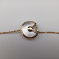 Amulette de Cartier White×golden AU750 B6044017 DBO923アミュレット ドゥ カルティエ ホワイト×ゴールド AU750 B6044017 DBO923