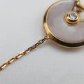 Amulette de Cartier White×golden AU750 B6044017 DBO923アミュレット ドゥ カルティエ ホワイト×ゴールド AU750 B6044017 DBO923