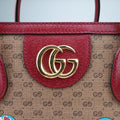 Fujiko-Pro Doraemon Micro GG Supreme Beige × Red × Multicolor PVC coated canvas×Leather 653952 B033864026フジコ プロ ドラえもん マイクロGGスプリーム ベージュ×レッド×マルチカラー PVCコーティングキャンバス×レザー 653952 B033864026