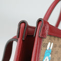 Fujiko-Pro Doraemon Micro GG Supreme Beige × Red × Multicolor PVC coated canvas×Leather 653952 B033864026フジコ プロ ドラえもん マイクロGGスプリーム ベージュ×レッド×マルチカラー PVCコーティングキャンバス×レザー 653952 B033864026