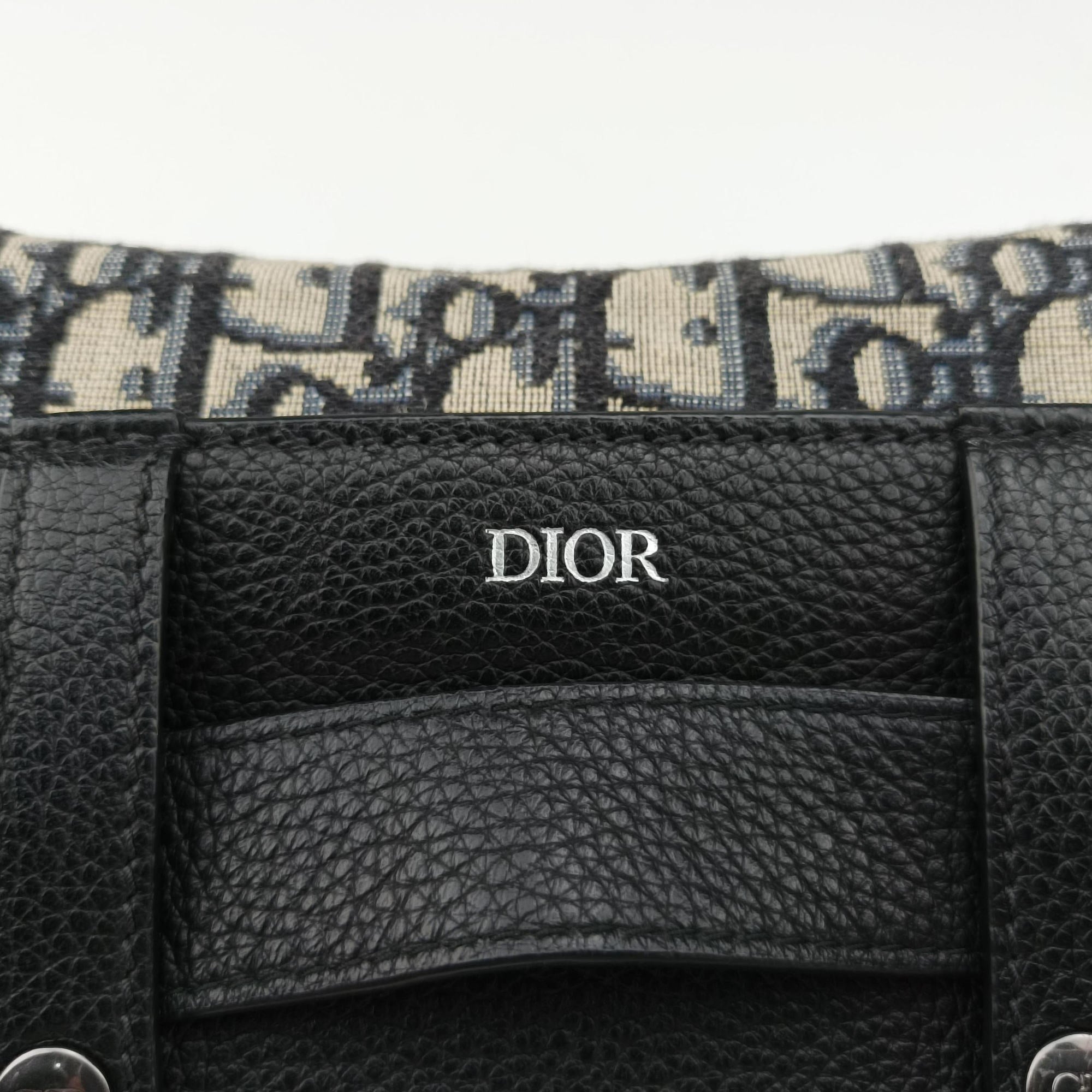 Saddle Gray×Navy×Black Jacquard×Leather 19-BO-0220サドル グレー×ネイビー×ブラック ジャガード×レザー 19-BO-0220