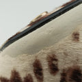 Leopard Print Brown Leather× Fur AX.G12.35146レオパード 豹柄 ブラウン レザー ×ファー AX.G12.35146