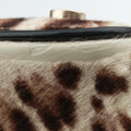 Leopard Print Brown Leather× Fur AX.G12.35146レオパード 豹柄 ブラウン レザー ×ファー AX.G12.35146