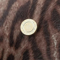 Leopard Print Brown Leather× Fur AX.G12.35146レオパード 豹柄 ブラウン レザー ×ファー AX.G12.35146