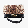 Leopard Print Brown Leather× Fur AX.G12.35146レオパード 豹柄 ブラウン レザー ×ファー AX.G12.35146