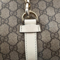 Jackie Brown×White PVC coated canvas×Leather 203494 A4131779ジャッキー ブラウン×ホワイト PVCコーティングキャンバス×レザー 203494 A4131779